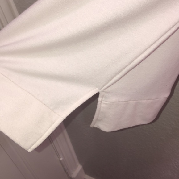 A cute white “pink” top with open front. - Picture 3 of 5